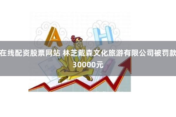 在线配资股票网站 林芝戴森文化旅游有限公司被罚款30000元