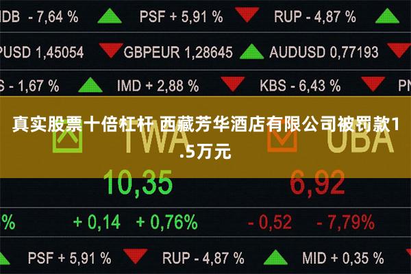 真实股票十倍杠杆 西藏芳华酒店有限公司被罚款1.5万元