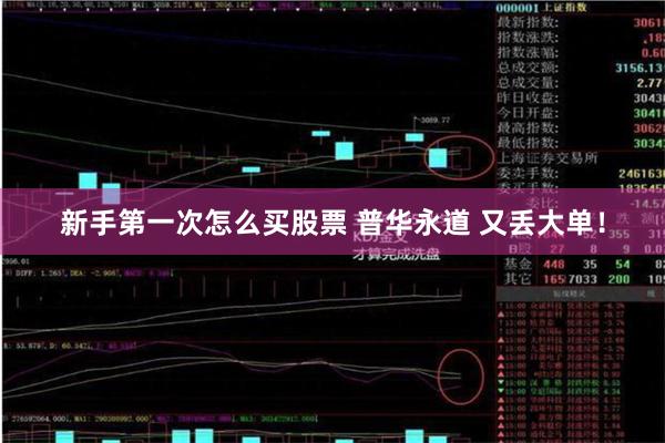 新手第一次怎么买股票 普华永道 又丢大单！