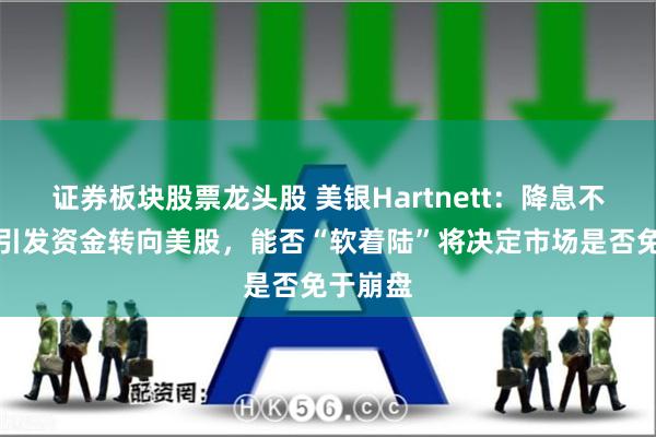 证券板块股票龙头股 美银Hartnett：降息不太可能引发资金转向美股，能否“软着陆”将决定市场是否免于崩盘