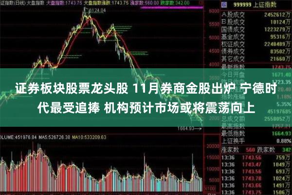 证券板块股票龙头股 11月券商金股出炉 宁德时代最受追捧 机构预计市场或将震荡向上